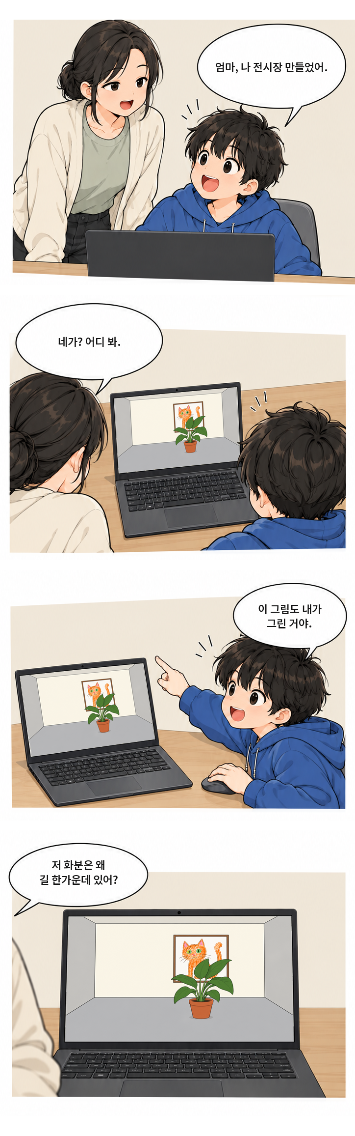 믐 옴니버스 1화 「내 공간」 1번째 이미지